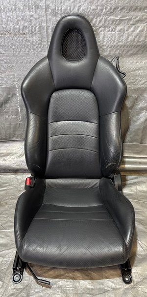 2000-2005 Honda S2000 OEM Black Leather Seats / Pair / HS009 - Image 3