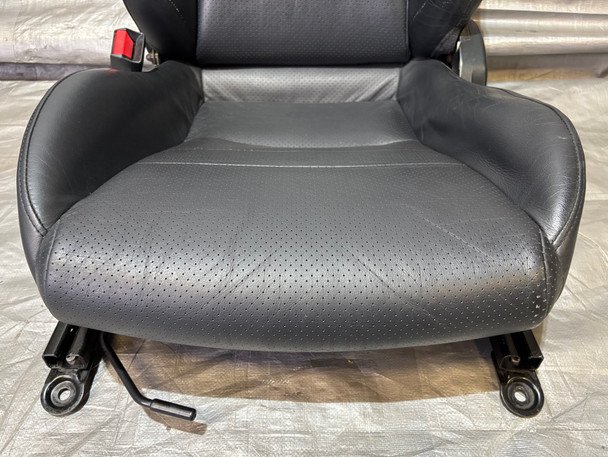 2000-2005 Honda S2000 OEM Black Leather Seats / Pair / HS009 - Image 4