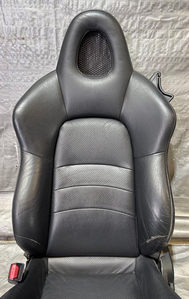 2000-2005 Honda S2000 OEM Black Leather Seats / Pair / HS009 - Image 6