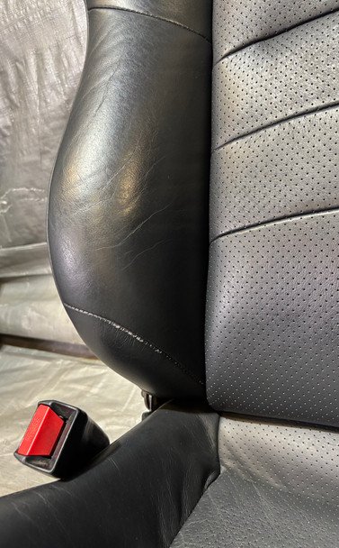 2000-2005 Honda S2000 OEM Black Leather Seats / Pair / HS009 - Image 10