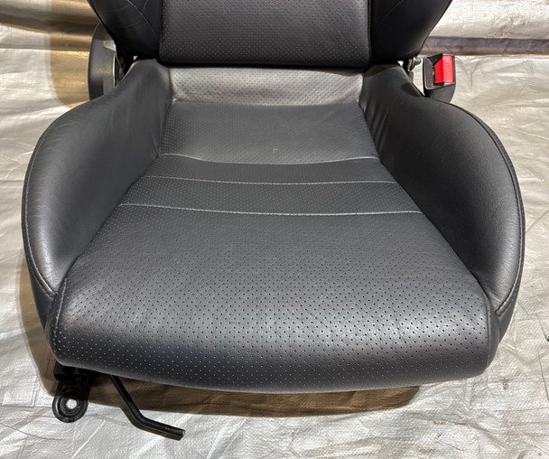 2000-2005 Honda S2000 OEM Black Leather Seats / Pair / HS009 - Image 11