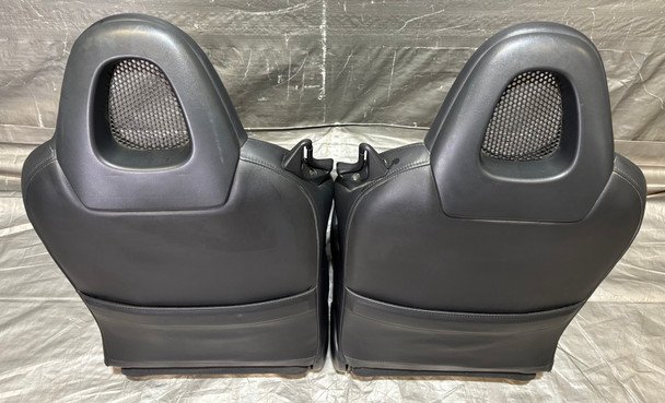 2000-2005 Honda S2000 OEM Black Leather Seats / Pair / HS009 - Image 15