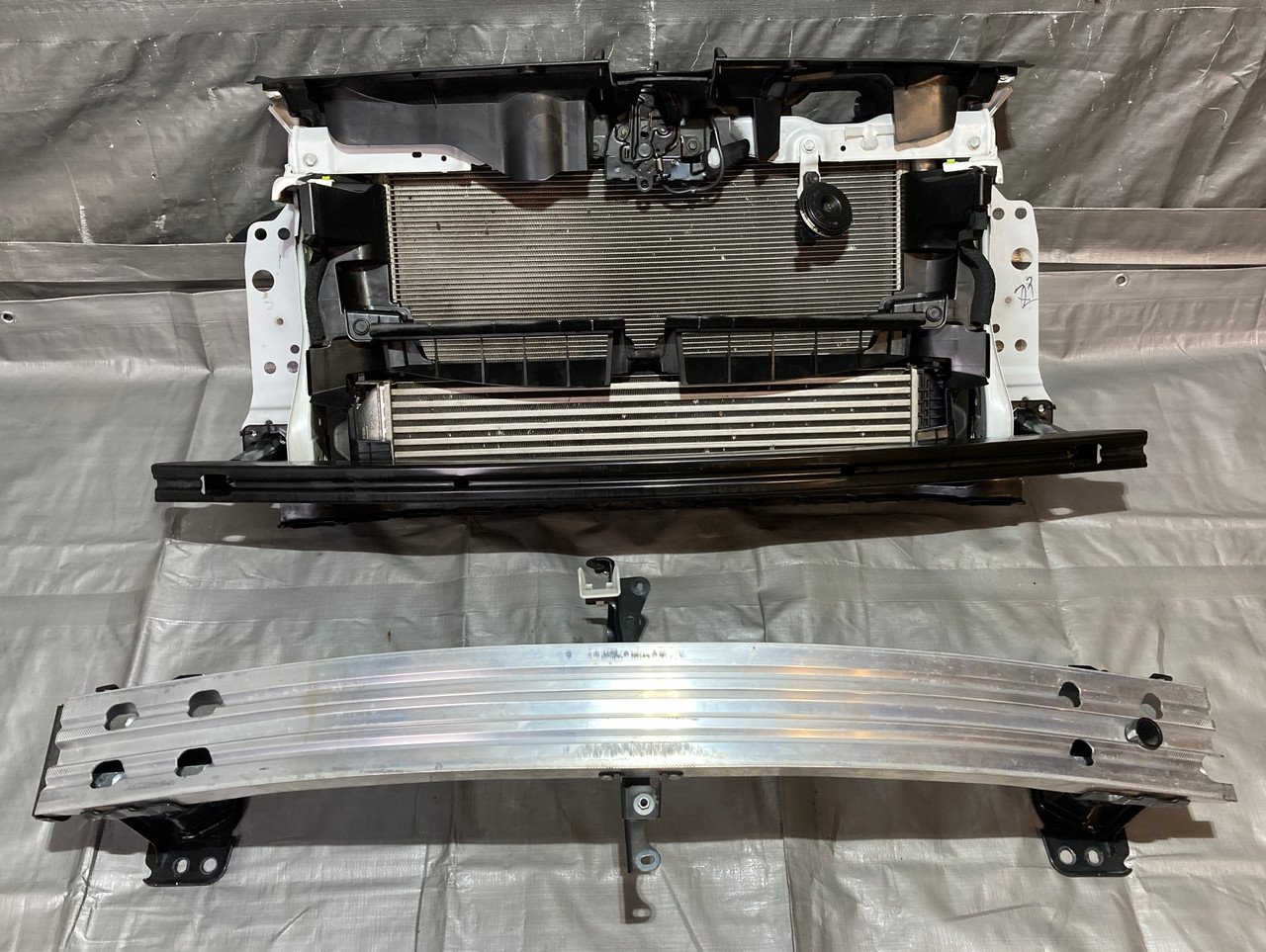 2023-2025 Toyota GR Corolla Radiator Support Assembly w/ Impact Beam / Intercooler / Fan / Ice Cap GRC01