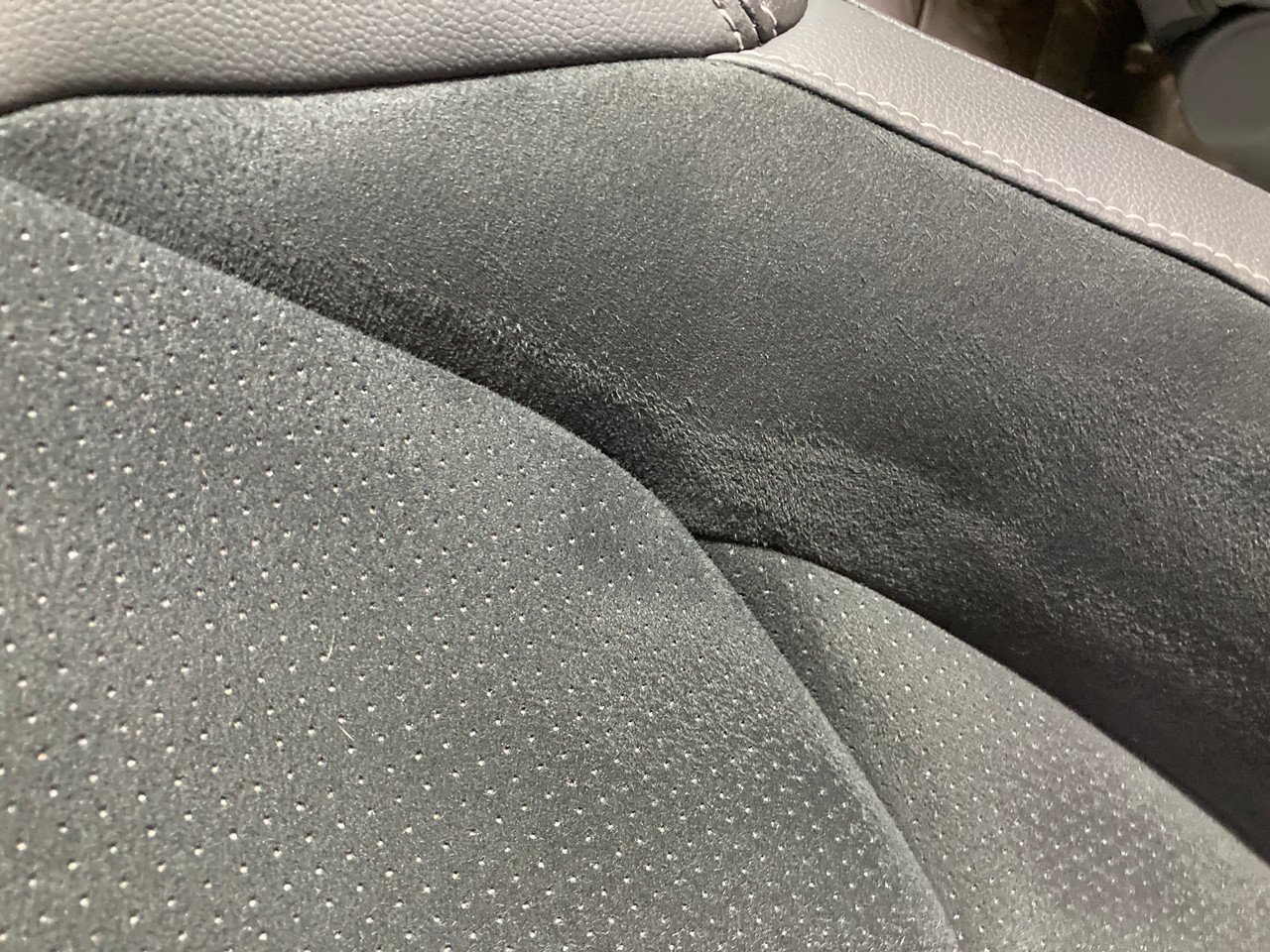 2023-2025 Toyota GR Corolla Premium Front Seats / Black Leather / Suede / Pair / GRC01 - Image 15
