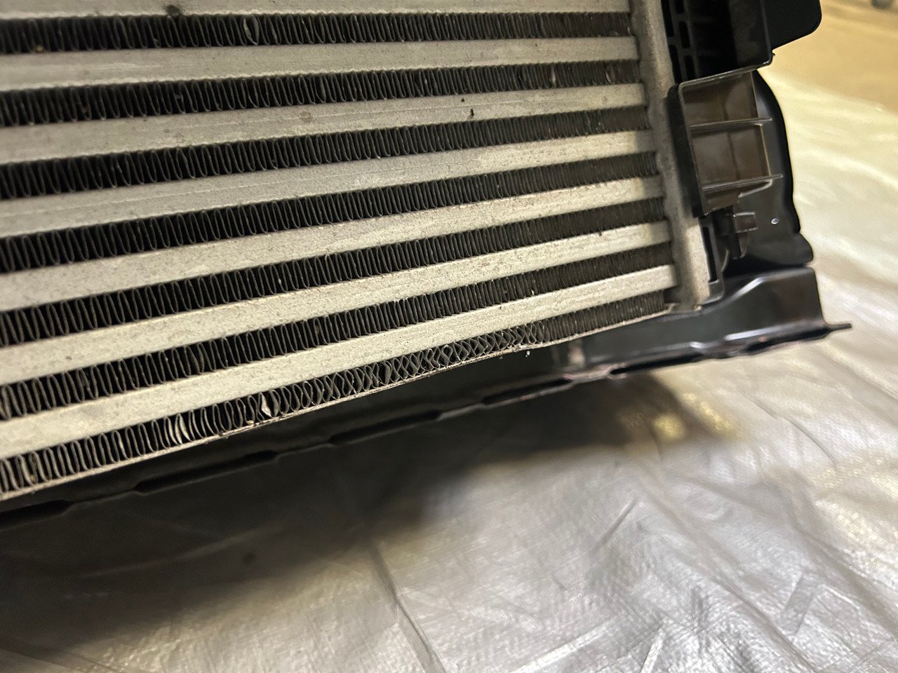 2023-2025 Toyota GR Corolla Radiator Support Assembly w/ Impact Beam / Intercooler / Fan / Black GRC02 - Image 17