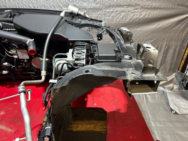 2022-2024 Subaru WRX Front Core Support Assembly w/ Radiator / Crystal Black Silica SW005 - Image 9