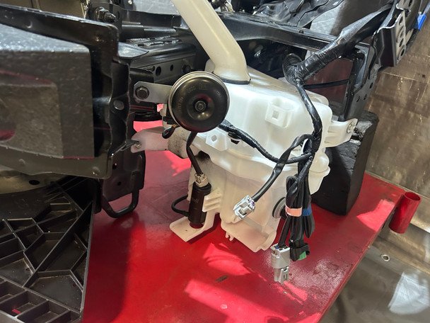 2022-2024 Subaru WRX Front Core Support Assembly w/ Radiator / Crystal Black Silica SW005 - Image 19