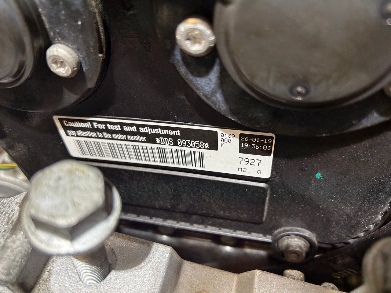 2018-2019 Volkswagen Beetle 2.0T Engine Long Block w/ Turbocharger / DDS / 17K VB008 - Image 5