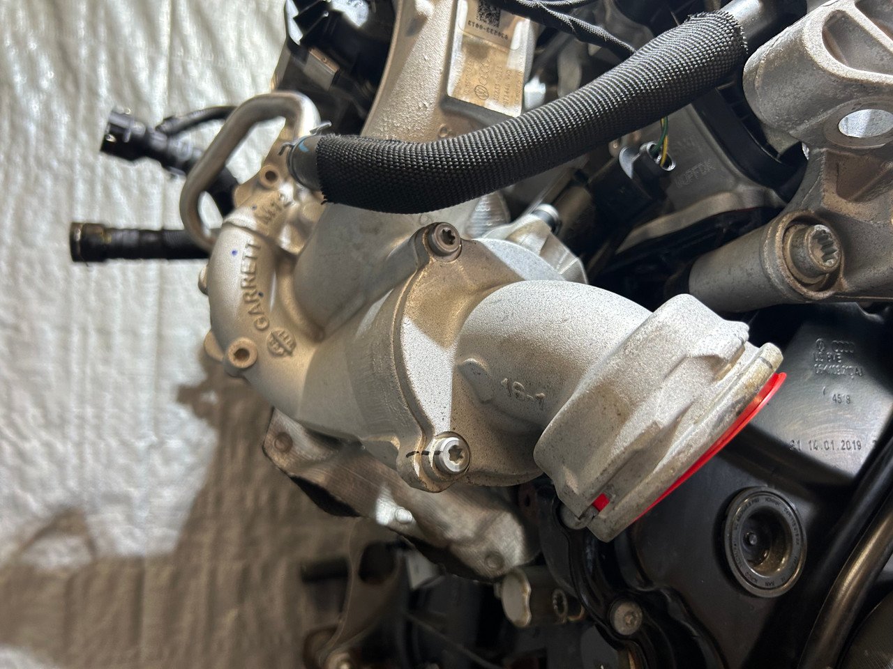 2018-2019 Volkswagen Beetle 2.0T Engine Long Block w/ Turbocharger / DDS / 17K VB008 - Image 13