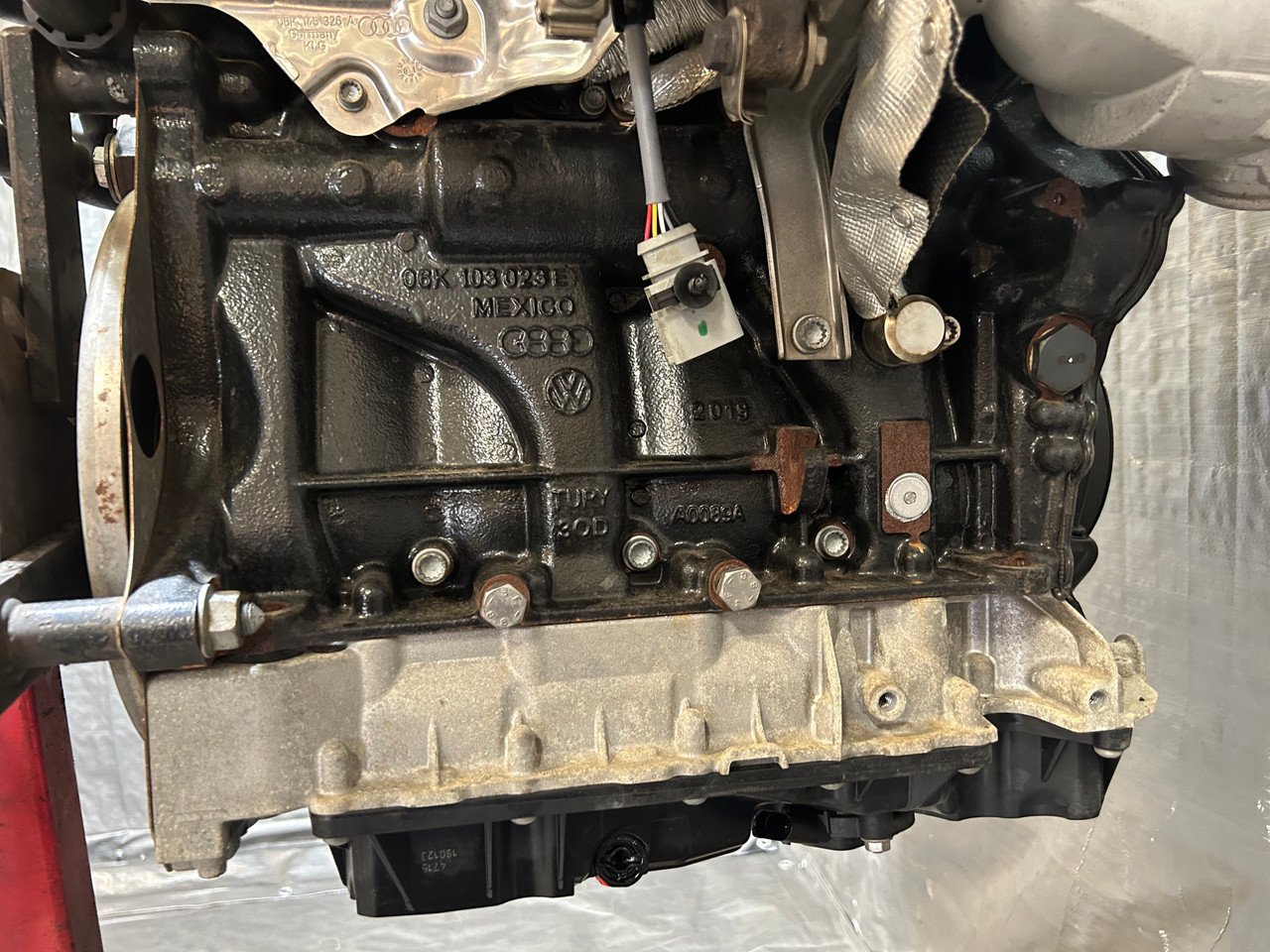 2018-2019 Volkswagen Beetle 2.0T Engine Long Block w/ Turbocharger / DDS / 17K VB008 - Image 26