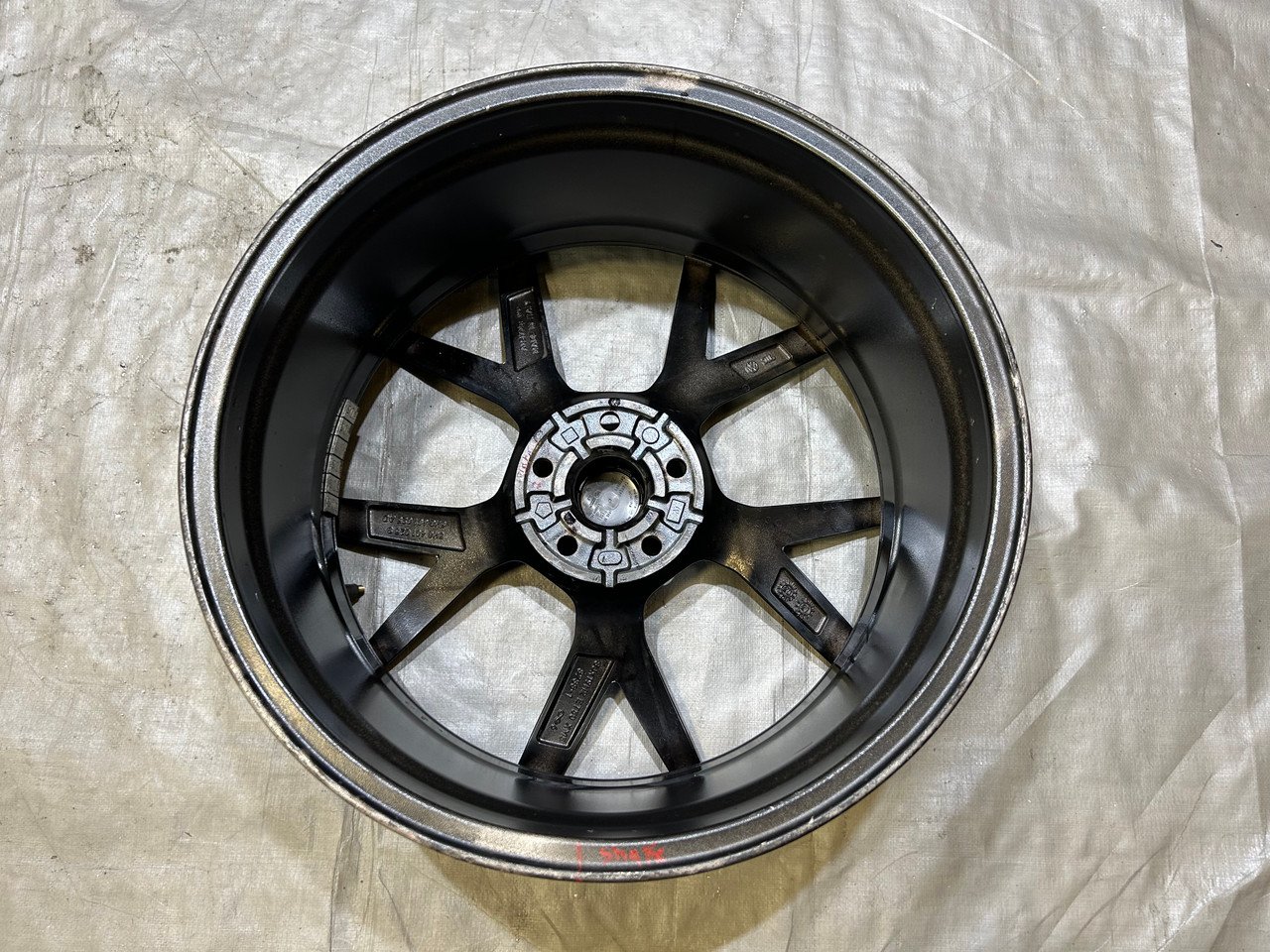 2022-2024 Volkswagen MK8 Golf R 19"Estoril Machined Wheels Rims / Set of 4 / *BENDS* / M8R01 - Image 19
