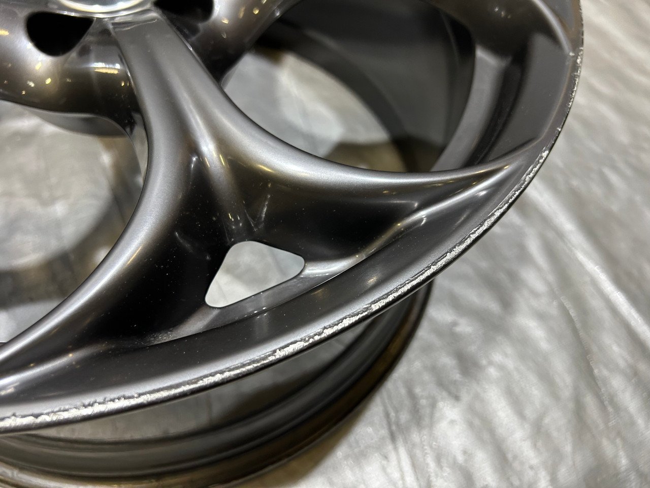2017-2022 Alfa Romeo Giulia Ti Sport RWD Dark 19" Wheels Rims / Set of 4 / *Minor Bends* / AG006 - Image 27