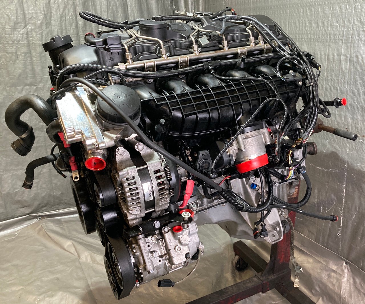 2010-2011 BMW 135i N55B30A 3.0l Engine Long Block w/ Turbocharger / 124K B1012 - Image 5