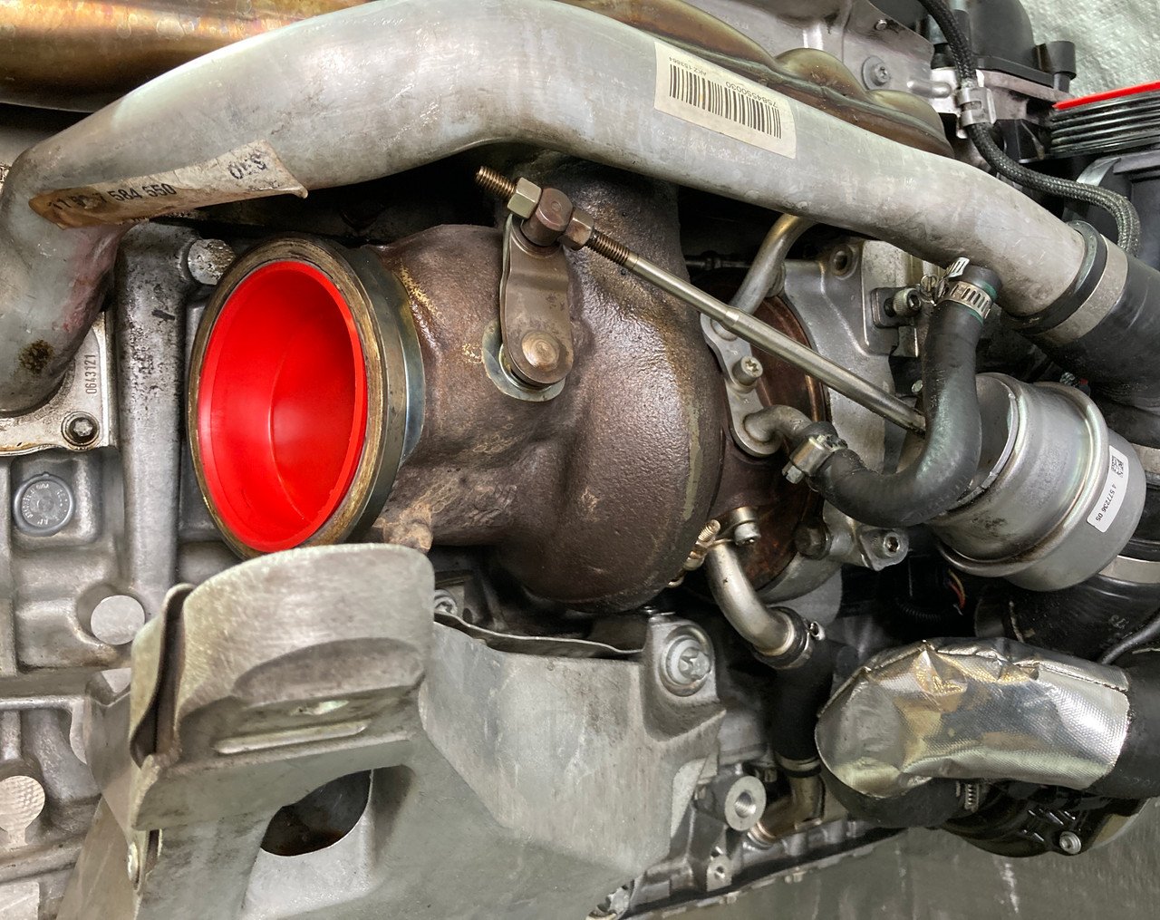 2010-2011 BMW 135i N55B30A 3.0l Engine Long Block w/ Turbocharger / 124K B1012 - Image 9