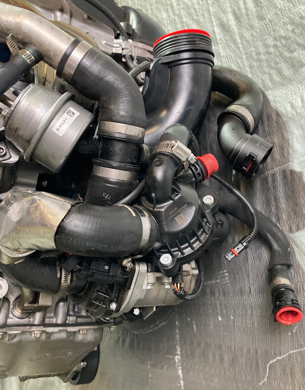 2010-2011 BMW 135i N55B30A 3.0l Engine Long Block w/ Turbocharger / 124K B1012 - Image 19