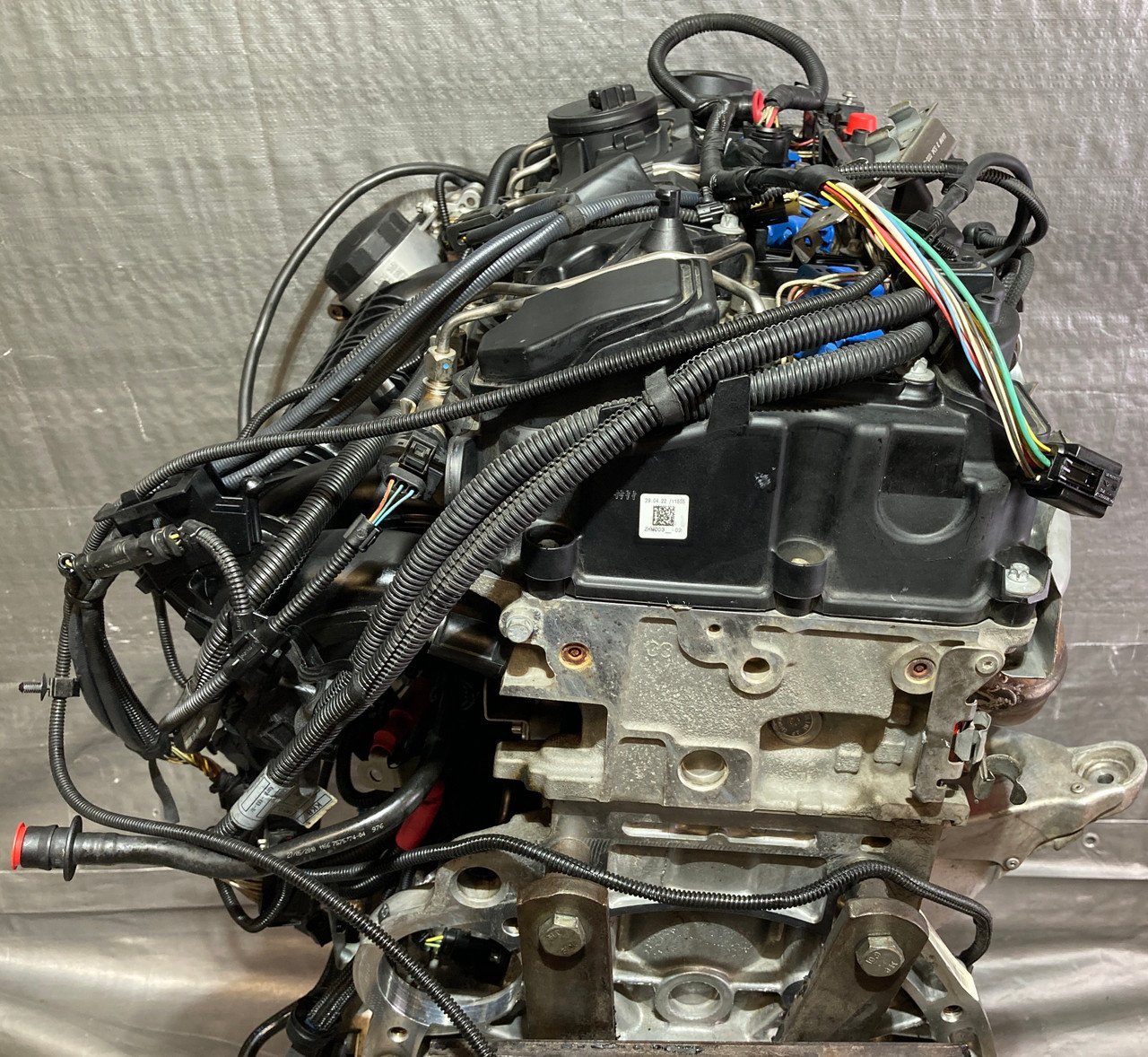 2010-2011 BMW 135i N55B30A 3.0l Engine Long Block w/ Turbocharger / 124K B1012 - Image 18