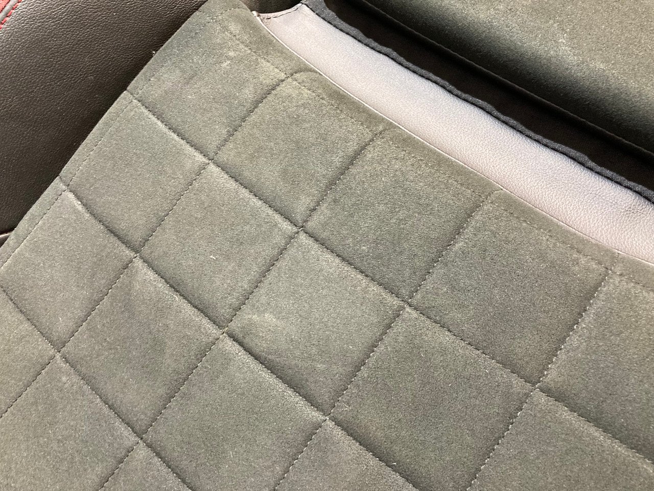 2016-2022 Mini Cooper F55 F56 Hatchback JCW Recaro Alcantara Front Sport Seats / Pair / R3012 - Image 10