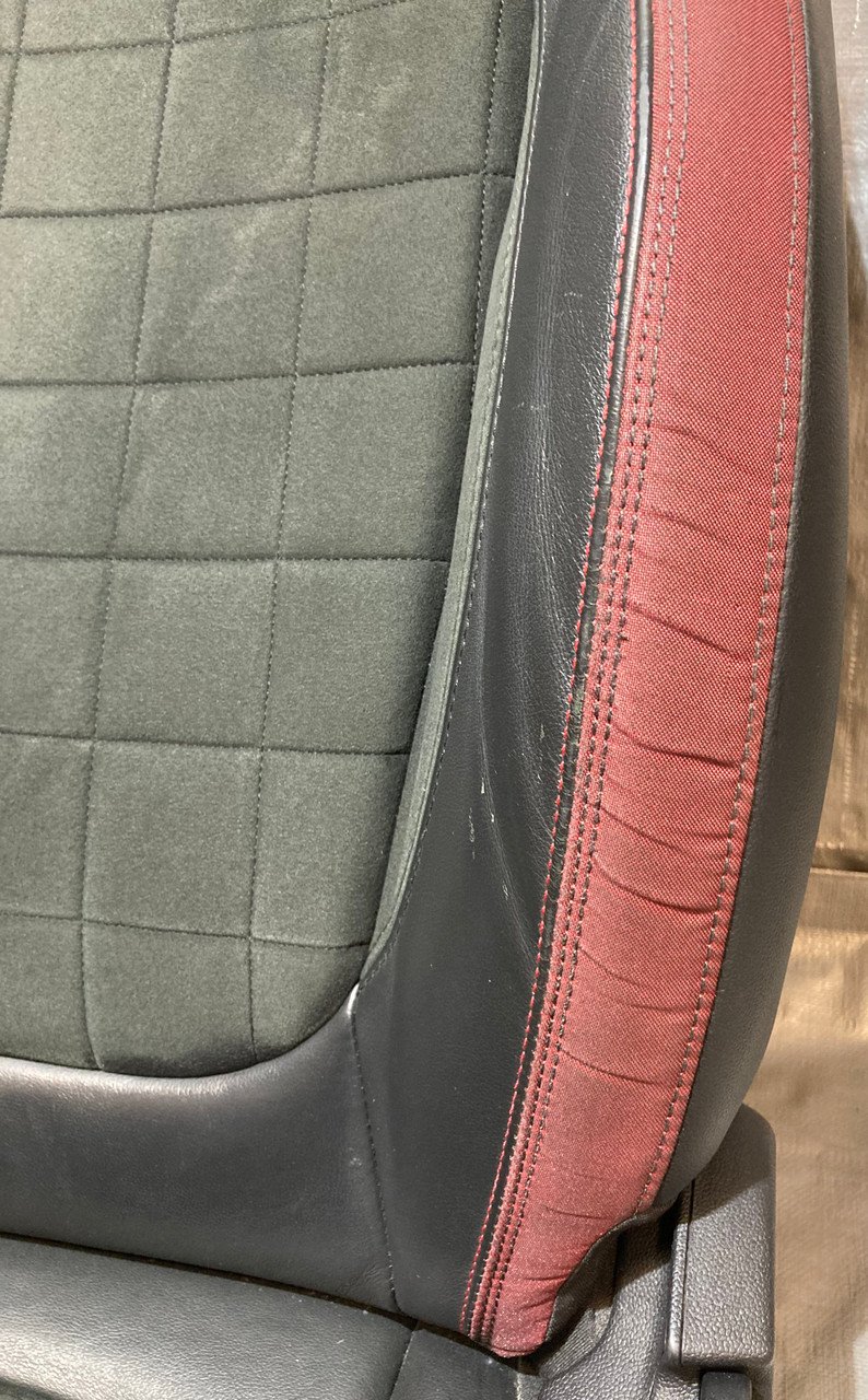 2016-2022 Mini Cooper F55 F56 Hatchback JCW Recaro Alcantara Front Sport Seats / Pair / R3012 - Image 14