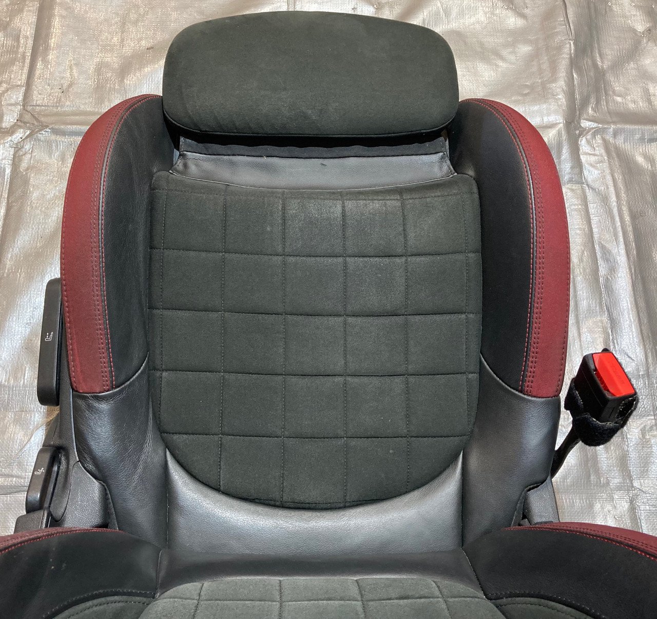 2016-2022 Mini Cooper F55 F56 Hatchback JCW Recaro Alcantara Front Sport Seats / Pair / R3012 - Image 17