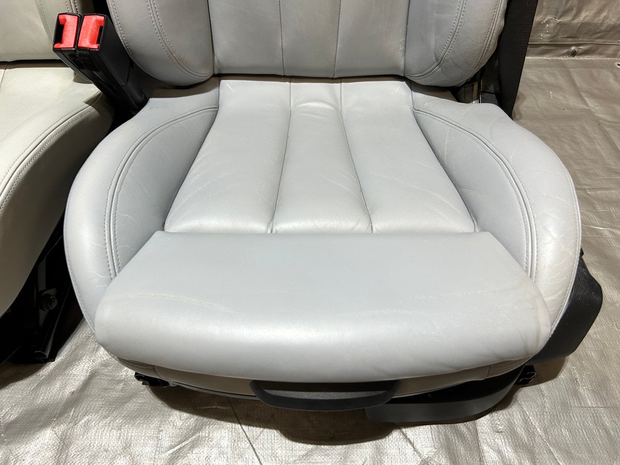 2015-2020 F83 BMW M4 Convertible Silverstone Merino Leather Front Seats / Heated w/ Neck Warmer / F8M02 - Image 4