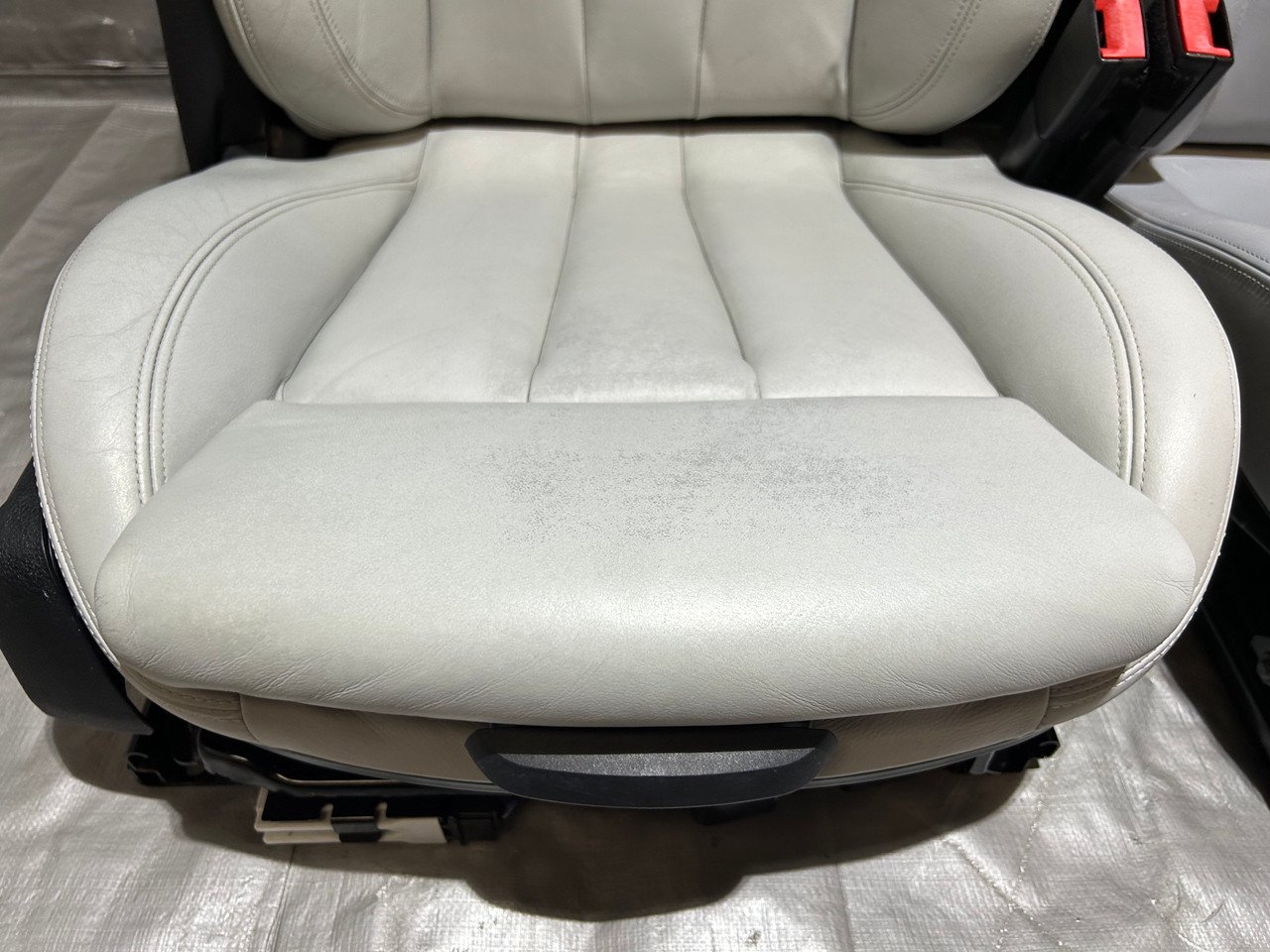 2015-2020 F83 BMW M4 Convertible Silverstone Merino Leather Front Seats / Heated w/ Neck Warmer / F8M02 - Image 15