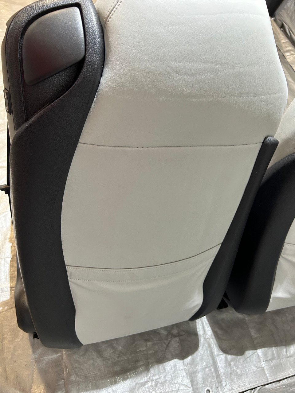 2015-2020 F83 BMW M4 Convertible Silverstone Merino Leather Front Seats / Heated w/ Neck Warmer / F8M02 - Image 33
