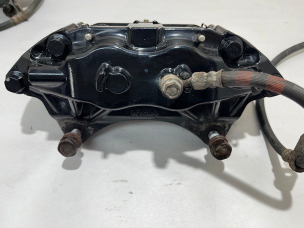 2008-2017 Subaru WRX STI Brembo Brake Calipers / Set of 4 / Black / 62K SS018 - Image 9