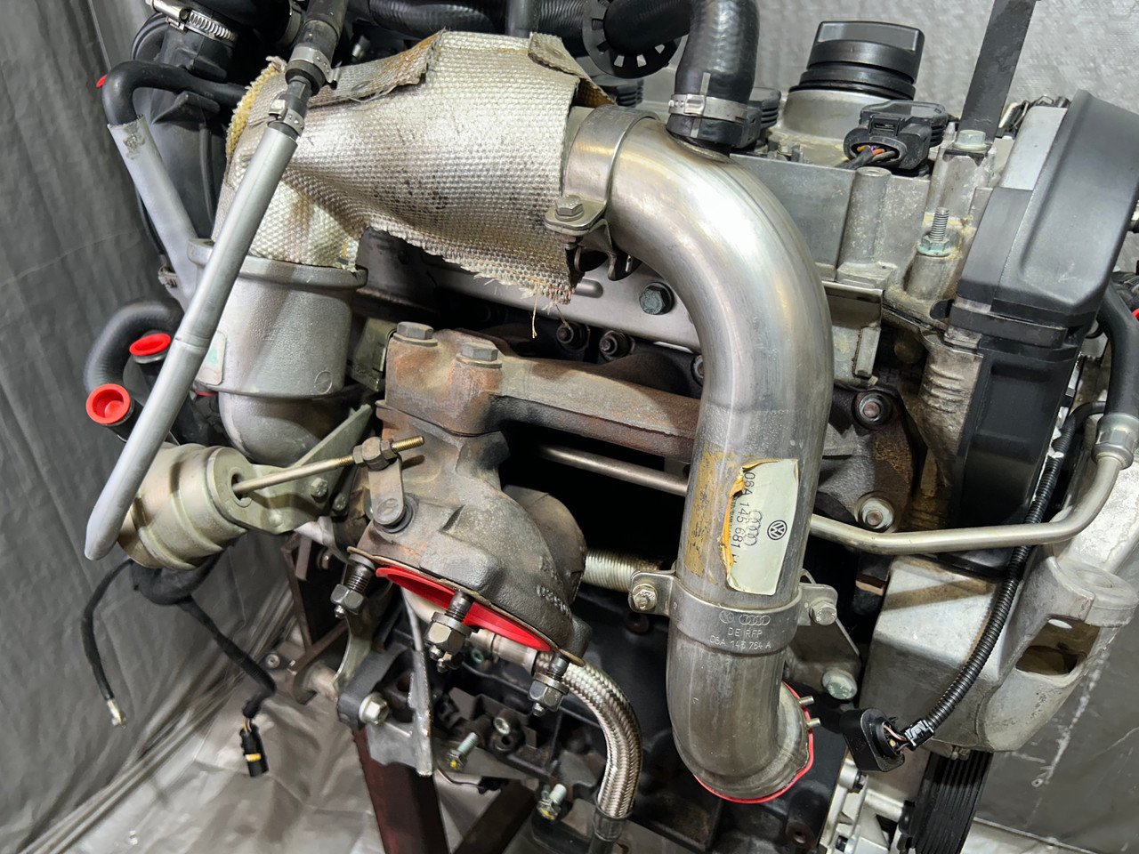 2002-2006 Audi TT 180hp 1.8l Engine Long Block w/ Turbocharger / AWP / 81K T1036 - Image 19