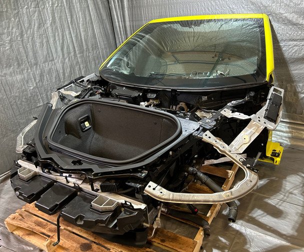 2020-2025 Chevrolet C8 Corvette Front Core Cut Assembly w/ Subframe / Firewall C8002