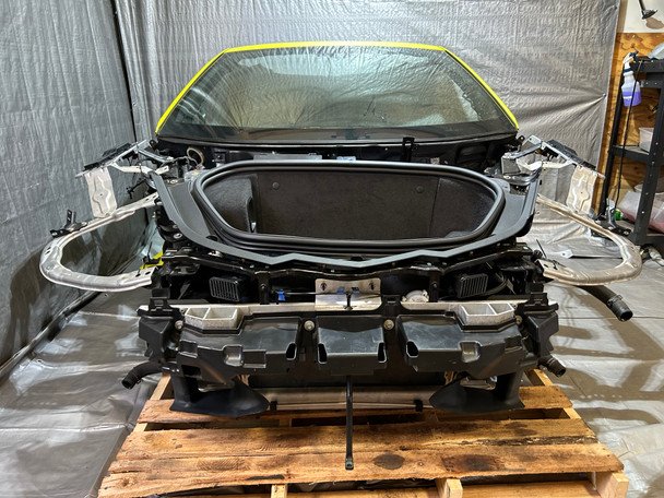 2020-2025 Chevrolet C8 Corvette Front Core Cut Assembly w/ Subframe / Firewall C8002 - Image 35