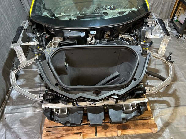 2020-2025 Chevrolet C8 Corvette Front Core Cut Assembly w/ Subframe / Firewall C8002 - Image 34