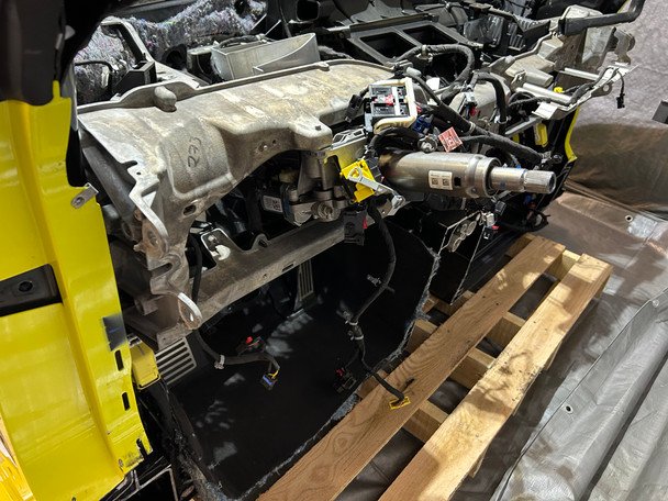 2020-2025 Chevrolet C8 Corvette Front Core Cut Assembly w/ Subframe / Firewall C8002 - Image 22