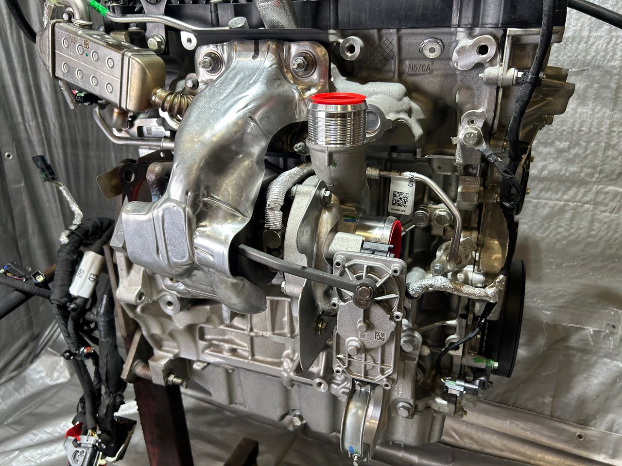 2022-2024 Ford Maverick 2.0l FWD Engine Long Block w/ Turbocharger / 29K MV005 - Image 6