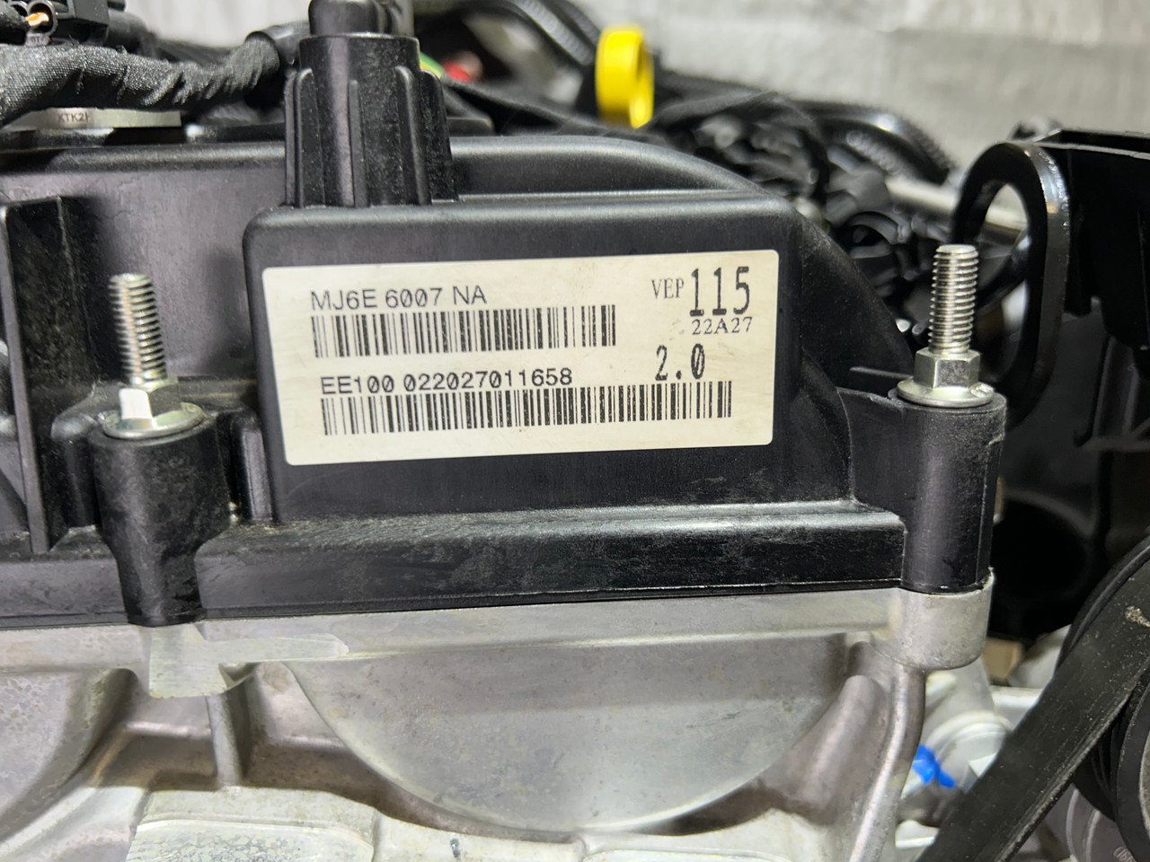 2022-2024 Ford Maverick 2.0l FWD Engine Long Block w/ Turbocharger / 29K MV005 - Image 16