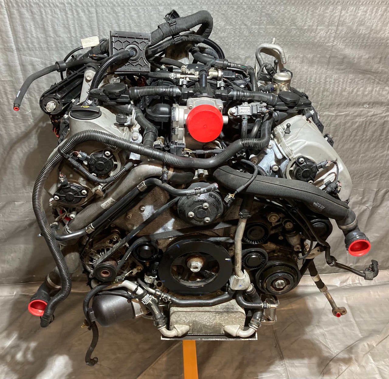 2015-2016 Porsche Macan Turbo 3.6l Engine Long Block w/ Turbochargers / 117K PM004 - Image 3