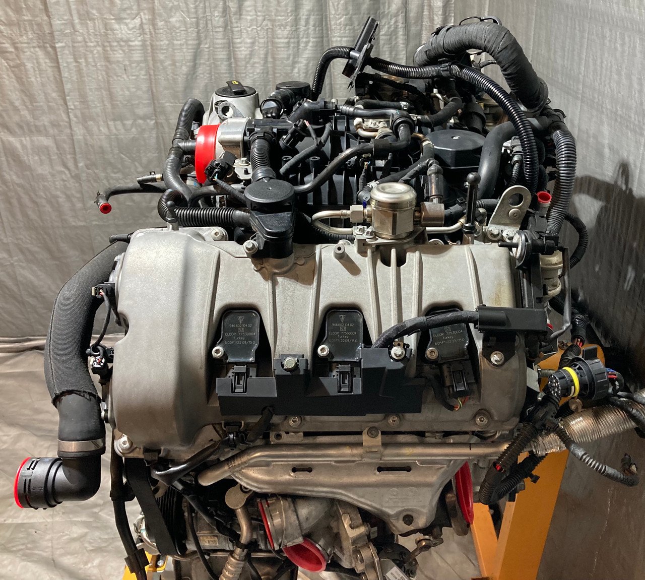 2015-2016 Porsche Macan Turbo 3.6l Engine Long Block w/ Turbochargers / 117K PM004 - Image 8
