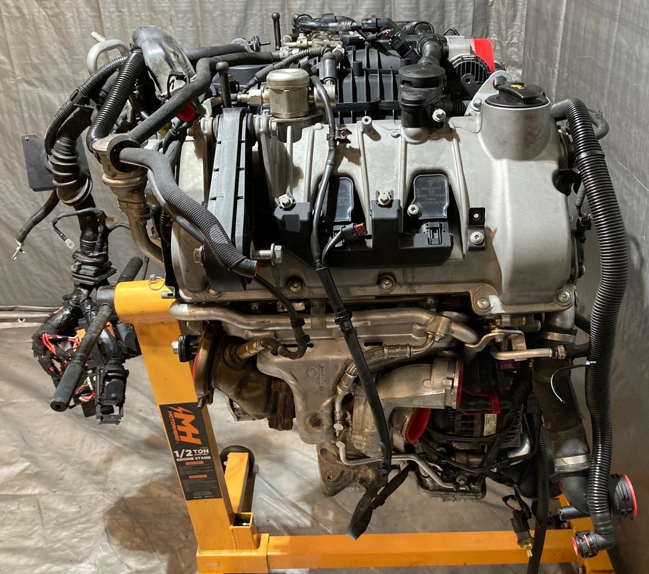 2015-2016 Porsche Macan Turbo 3.6l Engine Long Block w/ Turbochargers / 117K PM004 - Image 18