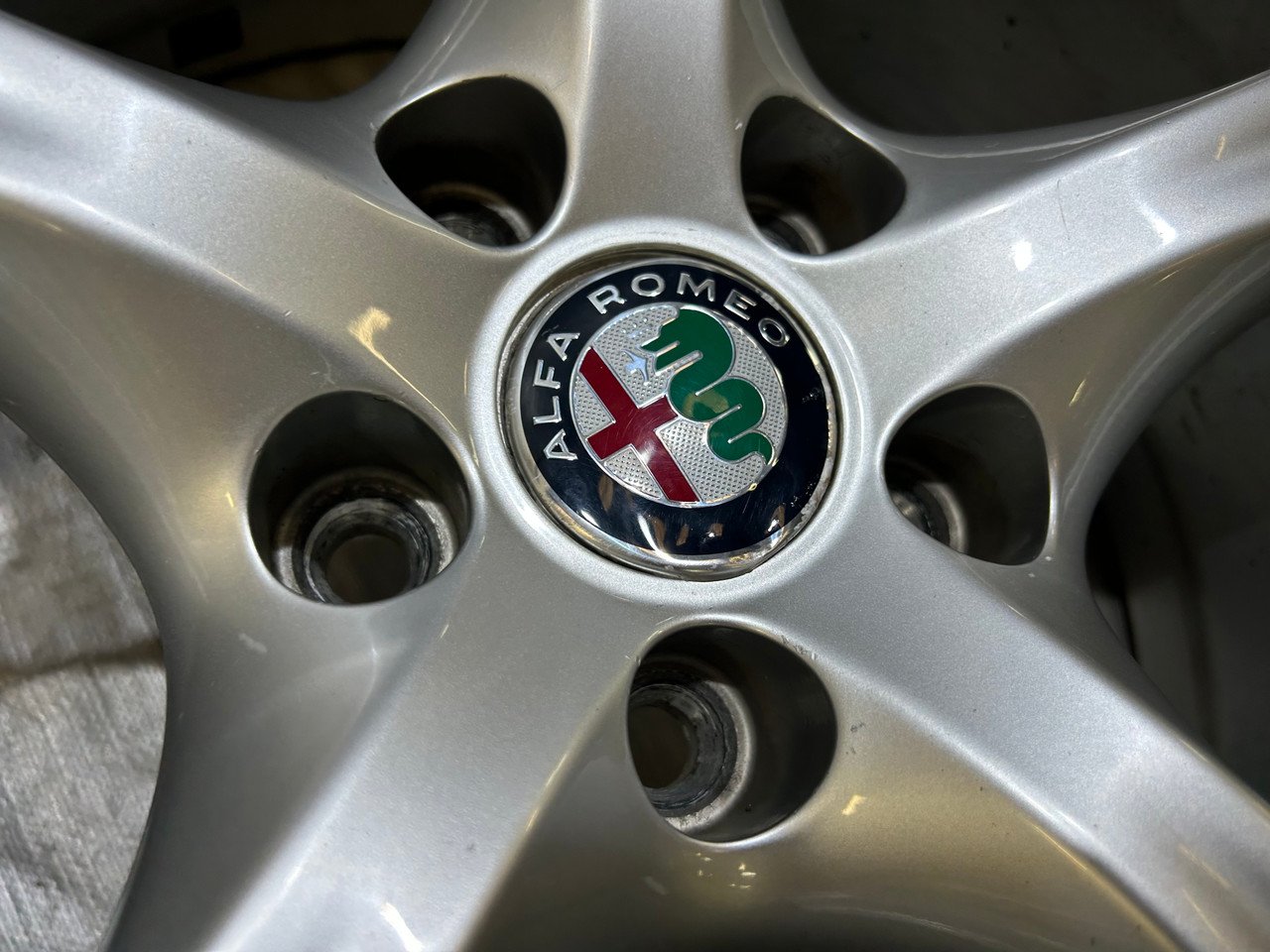 2017-2019 Alfa Romeo Giulia Ti Sport Q4 19" Wheels Rims / Set of 4 / *Minor Bends* / AG005 - Image 7
