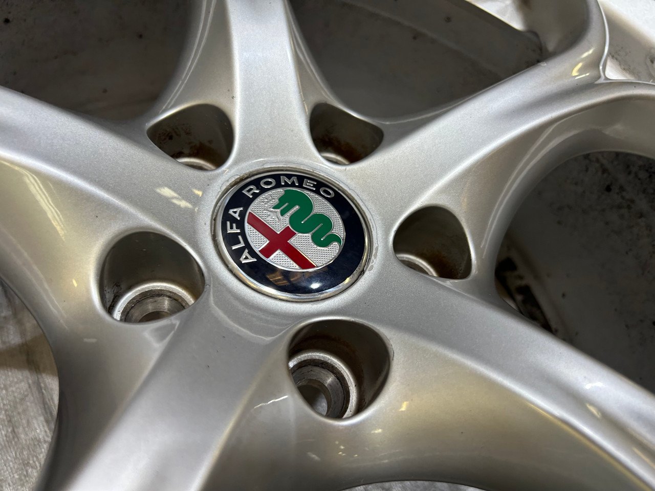 2017-2019 Alfa Romeo Giulia Ti Sport Q4 19" Wheels Rims / Set of 4 / *Minor Bends* / AG005 - Image 9