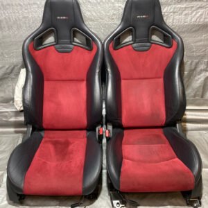 2015-2020 Nissan 370Z NISMO OEM Recaro Seats / Pair *DAMAGED* / 7Z023