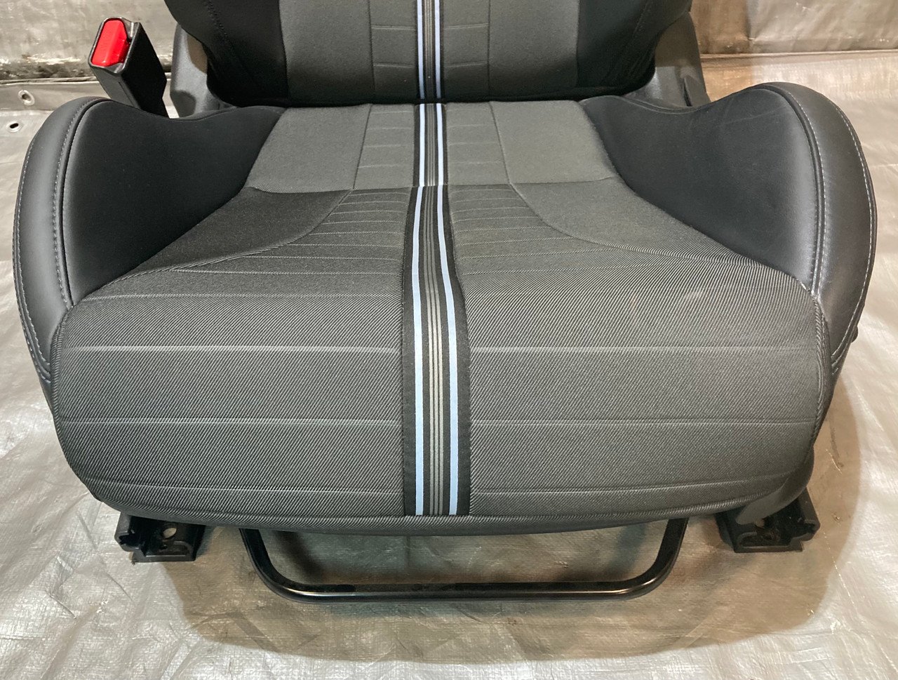 2019-2022 Hyundai Veloster N Light Sport Bucket Seats / Pair / Black Leatherette / HV010 - Image 6