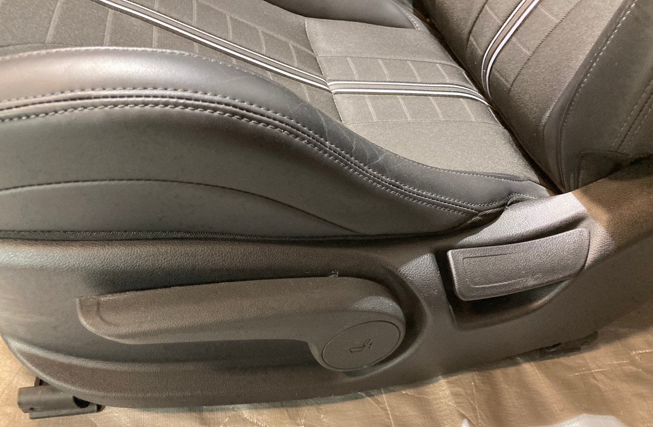 2019-2022 Hyundai Veloster N Light Sport Bucket Seats / Pair / Black Leatherette / HV010 - Image 17