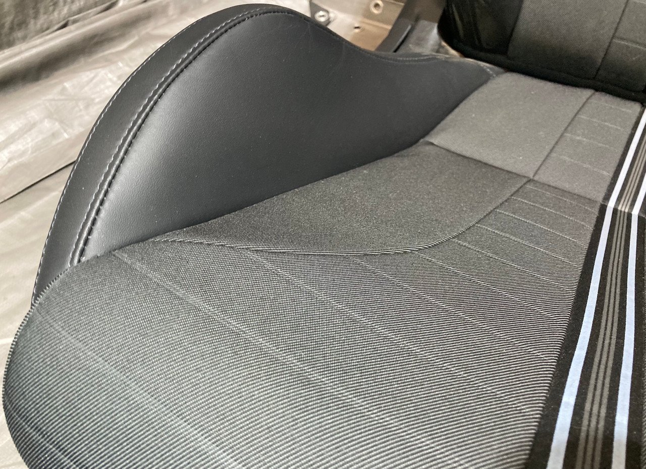 2019-2022 Hyundai Veloster N Light Sport Bucket Seats / Pair / Black Leatherette / HV010 - Image 12