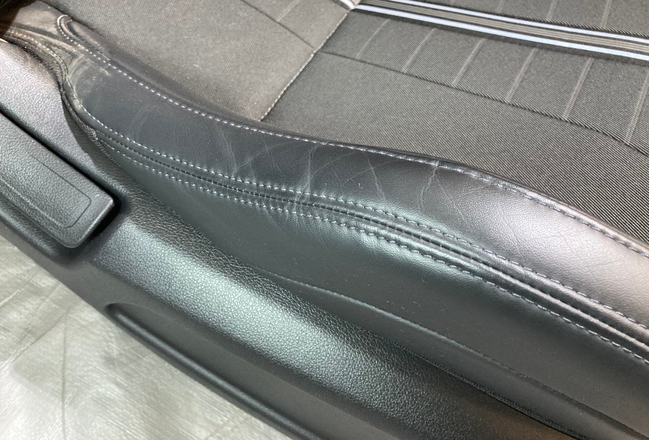 2019-2022 Hyundai Veloster N Light Sport Bucket Seats / Pair / Black Leatherette / HV010 - Image 11