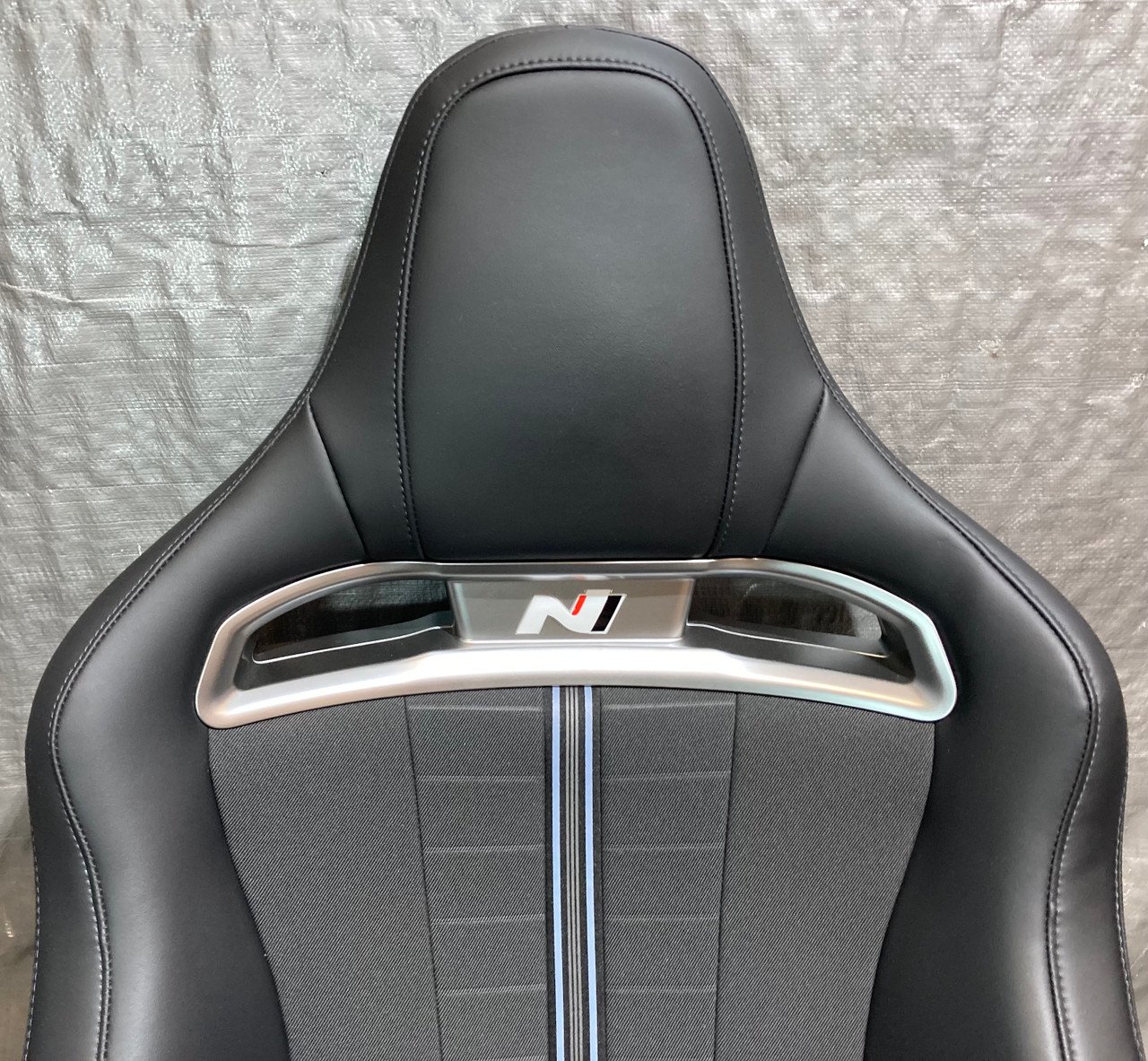 2019-2022 Hyundai Veloster N Light Sport Bucket Seats / Pair / Black Leatherette / HV010 - Image 24
