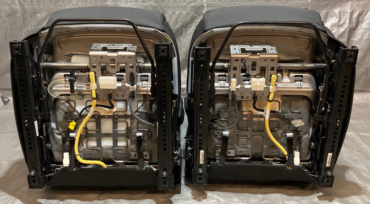 2019-2022 Hyundai Veloster N Light Sport Bucket Seats / Pair / Black Leatherette / HV010 - Image 21