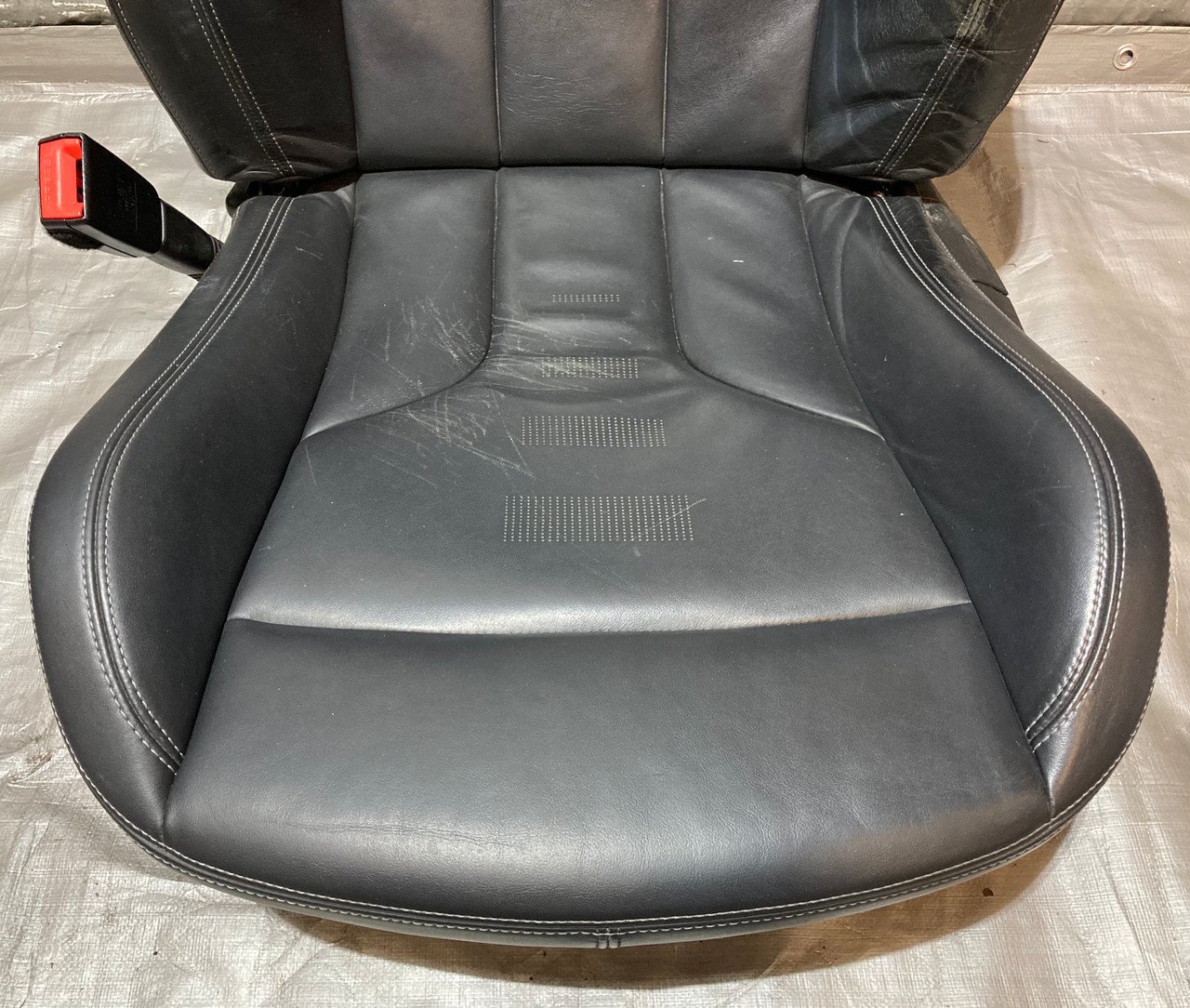 2015-2020 F82 BMW M4 Coupe Competition Package Black Merino Leather Front Seats / Heated / F8M04 - Image 4