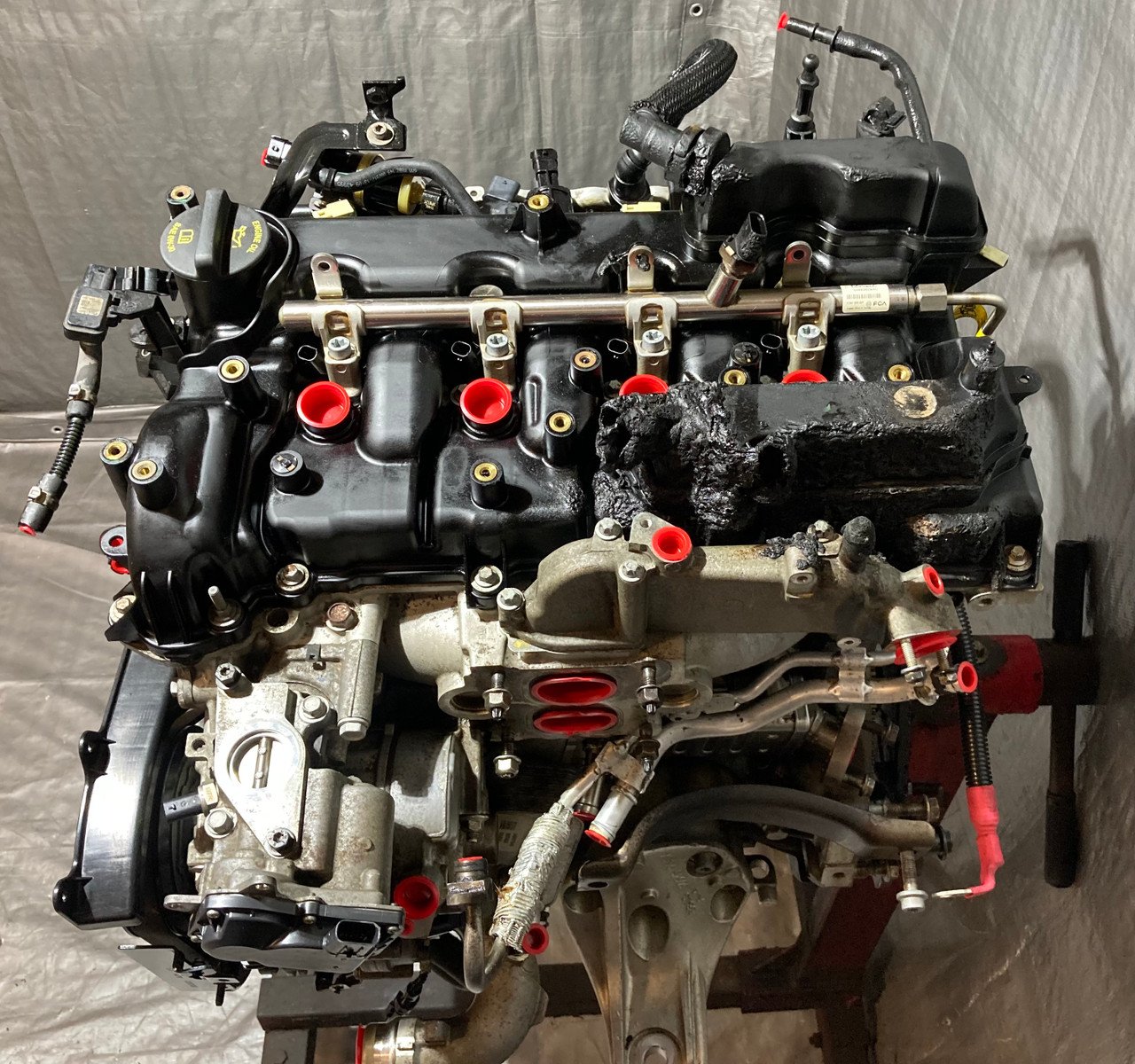 2017-2019 Alfa Romeo Giulia Q4 AWD 2.0l Engine Long Block / 45K AG004 - Image 2