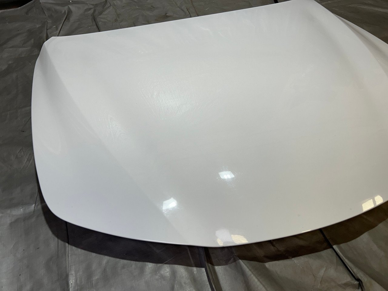 2017-2022 Alfa Romeo Giulia OEM Aluminum Hood Panel / Alfa White / AG005 - Image 2