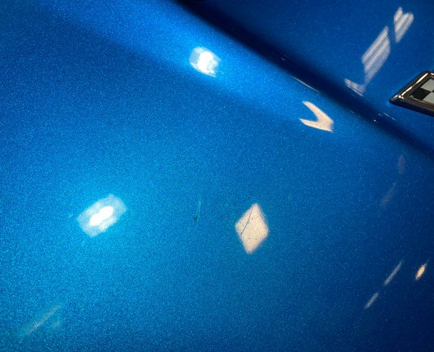 2006-2013 Chevrolet Corvette C6 Z06 Grand Sport Front Bumper Cover Fascia / Jet Stream Blue Metallic C6018 - Image 3